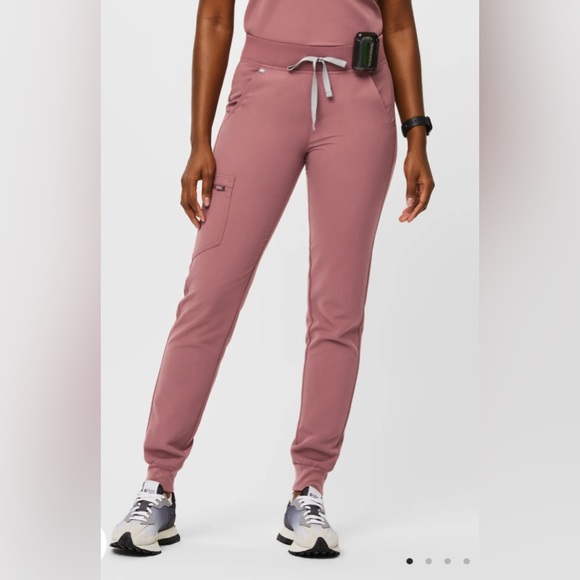 Figs Women's Pink Joggers - Picture 1 of 7